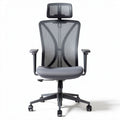Mesh ergonomic office chair with adjustable headrest and armrests 45 x 60 x 100cm